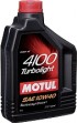 Моторное масло Motul 4100 Turbolight 10W40 / 100350 (2л)