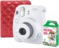 Фотоаппарат с мгновенной печатью Fujifilm Instax Mini 9 с пленкой Instax Mini 10шт + фотоальбом (белый)