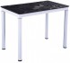 Обеденный стол Signal Damar 100x60 (черно-белый)