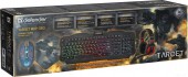 Клавиатура+мышь Defender Target MKP-350 / 52350 (с ковриком и наушниками)