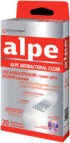 Пластырь медицинский Alpe Антибактериальный с ионами серебра прозрачный №20 (76x19мм)