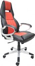 Кресло офисное Calviano Carrera NF-6623 (черный/красный)