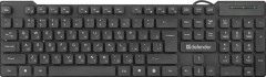 Клавиатура Defender OfficeMate HB-260 / 45260 (черный)