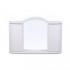 Шкаф с зеркалом для ванной Berossi Арго 7-20с АС 11901000 (снежно-белый)