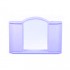 Шкаф с зеркалом для ванной Berossi Арго АС 11908000 (светло-голубой)