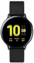 Умные часы Samsung Galaxy Watch Active2 44mm Aluminium / SM-R820NZKRSER (черный, с дополнительным ремешком)