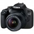 Зеркальный фотоаппарат Canon EOS 2000D Kit EF-S 18-55mm III / 2728C002AA
