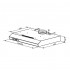 Вытяжка плоская HOMSair Horizontal 60 (белый)