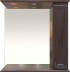 Шкаф с зеркалом для ванной Misty Рим 85 R / П-Рим03085-8025П1Ш