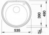 Мойка кухонная Blanco Rondoval 525319