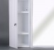 Шкаф с зеркалом для ванной Berossi Hilton Premium Left НВ 33601000 (снежно-белый)