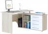 Компьютерный стол Сокол-Мебель КСТ-109 (правый, дуб сонома/белый)