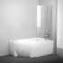 Стеклянная шторка для ванны Ravak Rosa CVSK1 140/150 R (7QRM0C00Y1)