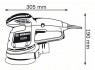 Профессиональная эксцентриковая шлифмашина Bosch GEX 125 AC Professional  (0.601.372.565)