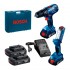 Профессиональная дрель-шуруповерт Bosch GSR 180-LI Plus GLI 18V-300 Professional (0.601.9F8.103)