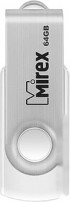 Usb flash накопитель Mirex Swivel White 64Gb (13600-FMUSWT64)
