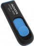 Usb flash накопитель A-data DashDrive UV128 Black/Blue 16GB (AUV128-16G-RBE)