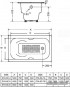 Ванна чугунная Goldman Donni 150x75 / ZYA-9C-5