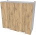 Шкаф навесной для кухни Интерлиния Компо ВШ80-720-2дв (дуб золотой)