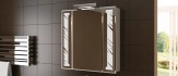 Шкаф с зеркалом для ванной Vigo Kolombo 700