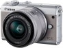 Беззеркальный фотоаппарат Canon M100 Kit 15-45mm (серый)
