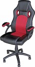 Кресло геймерское Mio Tesoro Дино X-2706 (черный/красный)