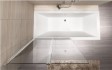 Стеклянная шторка для ванны REA Agat 7202-80 (прозрачное стекло)