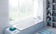 Ванна стальная BLB Universal 150x75 / B55HTH001 (с отверстием для ручек)