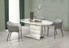 Обеденный стол Halmar Aspen 140-180x90 (белый)