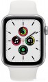 Умные часы Apple Watch SE GPS 44mm / MYDQ2 (алюминий серебристый/белый спортивный)