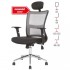 Кресло офисное Halmar Neon (черный/светло-серый)