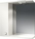 Шкаф с зеркалом для ванной Tivoli Домино 70 L / 459576
