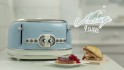 Тостер Ariete Vintage 156/05 (голубой)