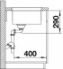 Мойка кухонная Blanco Andano 450-U / 522963 (без клапана-автомата)