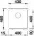 Мойка кухонная Blanco Subline 400-U / 523424