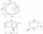 Мойка кухонная Teka Clave 45 S-TQ / 40148152 (топаз)