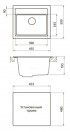 Мойка кухонная Granicom G021-06 (шампань)