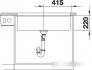Мойка кухонная Blanco Subline 800-U / 523141