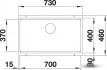 Мойка кухонная Blanco Etagon 700-U / 525171