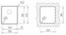 Мойка кухонная Teka BEF 34.38 F / 40180110