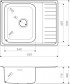 Мойка кухонная Omoikiri Sagami 63-IN (4993732)