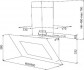Вытяжка декоративная Teka DVT 650 W (40483520)