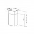 Короб для вытяжки Faber Kit Camini A500+A500 Inox (112.0250.289)