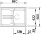 Мойка кухонная Blanco Enos 40S / 513799