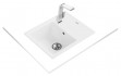 Мойка кухонная Teka Stone 45 S-TG 1B 1D / 115330047 (белый)