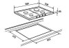 Газовая варочная панель Teka EX/60 4G AI AL (40222062)