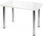 Обеденный стол Алмаз-Люкс СО-Д-02-1 (белый)