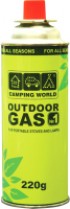 Газовый баллон Camping World World / 381872 (2шт, 220г)