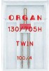 Иглы для швейной машины Organ 1-100/4 (двойные)