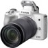 Зеркальный фотоаппарат Canon EOS M50 Kit 18-150mm f/3.5-6.3 IS STM / 2681C042 (белый)